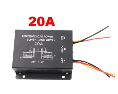 Step down DC 24V to 12V 10A 20A 30A 60A ตัวลดแรงดันไฟกระแสตรง DC-DC step down converter อุปกรณ์แปลงไฟ DCสต็อกไทย พร้อมส่ง