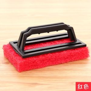 Handle Sponge Base Cleaning Brush Kitchen Stovetop Walls Sponge Wipe