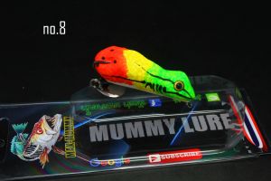 กบยางจิ้งเหลน เหยื่อปลอมตกปลาช่อน ปลาชะโด ปลากระสูบ (มีสินค้าพร้อมส่งในไทย)