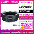 Ngàm Chuyển Canon EF sang EOS M cho Canon EOS M M2 M3 M5 M6 M10 M50 M100 (Chính hãng Canon Lê Bảo Minh). 