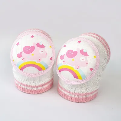 Elastic Baby Knee Pad Breathable Elbow Pad Brace Pad Cap Anti-slip Crawling Safety Protector Kid Knee Support