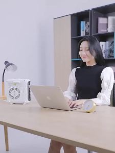 2000WFan Heaters Energy-saving Electric Heaters Home Indoor Table Portable Warmer Silent Heaters Temp Control