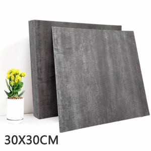 ALLLUCK PVC Floor Tile 30X30CM Self Adhesive Vinyl Floor Tile Durable Water Proof Wall Floor Decal For Background Wall