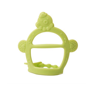 WDS Teether Bayi Gelang BPA Free / Mainan Gigitan Bayi Bahan Silikon Gelang Gigitan Bayi