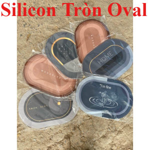 Thảm Lau Chân Phòng Tắm Silicon Siêu Thấm Hút Nước Chùi Đế Cao Su Chống Trơn Trượt Khách Sạn Cao Cấp 40x60 Cm
