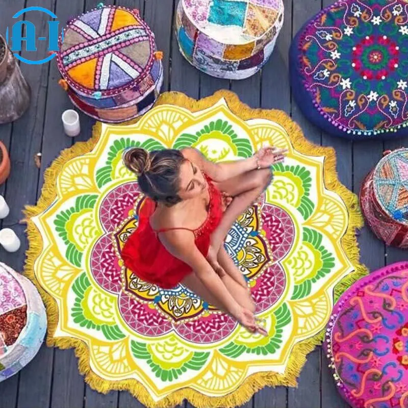 Mandala Tapestry, Boho Wall Hangings and Round Beach Throws Shop