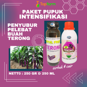Pupuk Pelebat Buah Terong Ungu / Pupuk Terong Lalap / Pupuk Pelebat Buah Terong Bulat / Pupuk Pelebat Buah Terong Hijau / Pupuk Khusus Terong