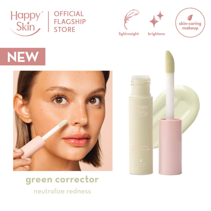 Happy Skin Second Skin Multi-Tasking Serum Concealer | Lazada PH