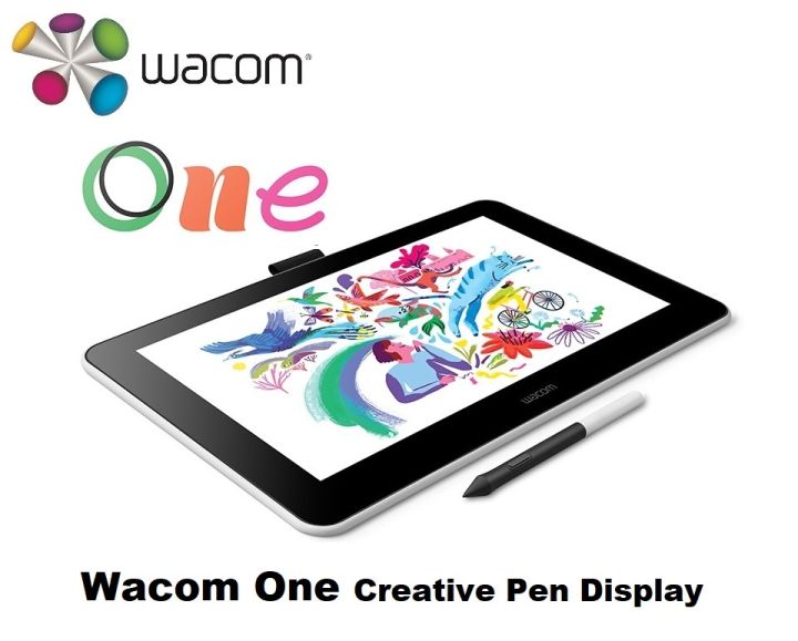 Wacom One Creative Drawing Pen Display Tablet 13.3-inch (DTC133) | Lazada