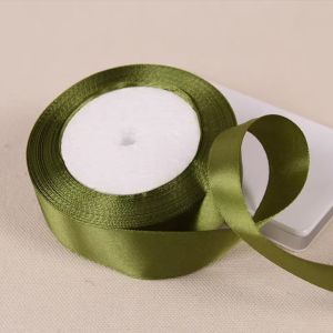ริบบิ้นผ้า ริบบิ้นผ้าโพลีเอสเตอร์ ริบบิ้นผ้า หน้ากว้าง 2.5CM / 5CM ยาว 22 เมตร ริบบิ้นทำโบว์ ริบบิ้นห่อของขวัญ ตกแต่ง