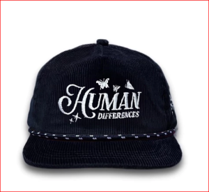 Topi Rope Hat Corduroy Human Black Thisplan