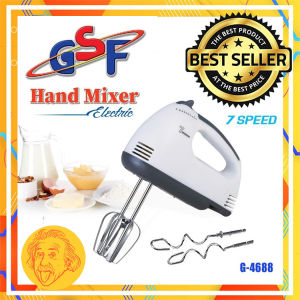 Hand Mixer GSF G-4688 Dengan 7 Kecepatan - Mixer Pengocok Kue Elektrik Pengaduk Kue Otomatis Berkualitas by Einstein-Store