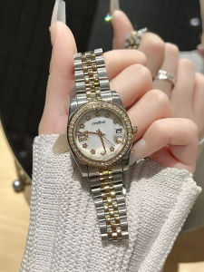 Đồng Hồ Nữ Chính Hãng COMLORVEI D608 Dây Thép Size 31 Kèm Hộp Sang Chảnh