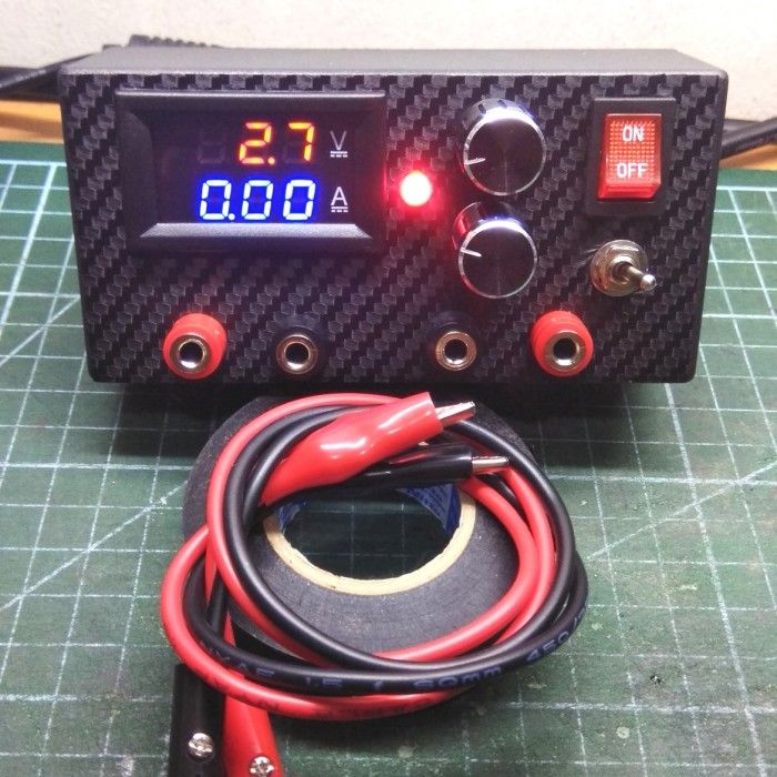 POWER SUPPLY 12-24V 5A SHORT KILLER ADJUST VOLT DAN ARUS TANPA ADAPTOR - EnelovStore