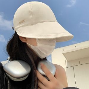 TIMIA Solid Color Bucket Hat Sunscreen Wide Brim Fisherman Hat Foldable Hiking Cap Canvas Basin Hat Famale