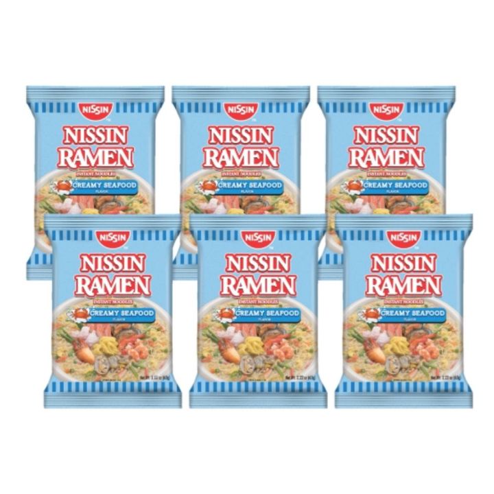 Nissin Ramen Creamy Seafood G Pack Of Lazada Ph