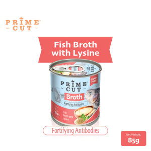 POODEE Primecut Broth 85G Cat Canned Wet Food Cat Food Cat Canned Food Makanan Kucing Makanan Basah Tin Pet Food 猫罐头