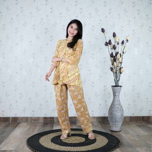 Setelan Celana Panjang Tunik Afra Wanita Dewasa Baju Tidur Terbaru 2023