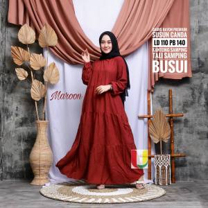 ( M XL XXL ) Gamis Twill Busui / Gamis Rayon Polos Putih Terbaru / Gamis Syari / Homey dress / Home Dress / Bisa COD Bayar Dari Rumah
