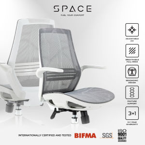 SPACE Ergonomic Chair Lite - 4 Years Official Warranty* (Mesh Office Chair)