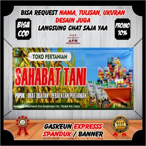 Spanduk Banner Pertanian Banner Benner Toko Pertanian Pupuk Petani  Spanduk banner jualan Bahan Tani Pupuk Keren