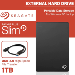Seagate 1TB/2TB  External Hard Drive  For PC Laptop Windows Portable USB 3.0 External