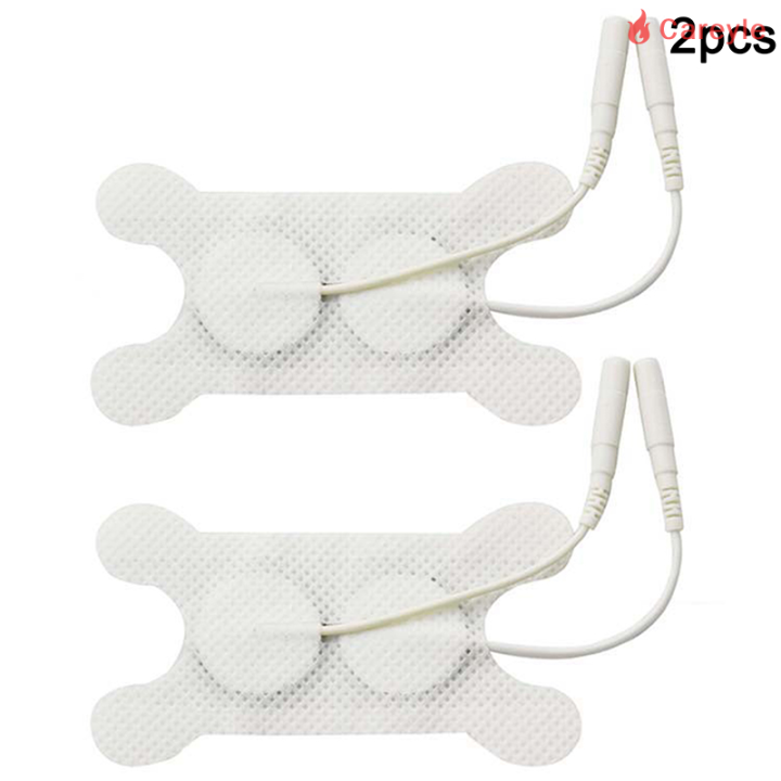 🎀Careyle🎀 10pcs Button-style Throat Massage Dysphagia Electrode Sticker ...