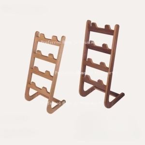 ZZSA Simple Multi-layer Vertical Wooden Slipper Rack Saves Space for Home Use Living Room Bedroom and Storage Behind The Door 4Y1Z7