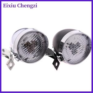 Eixiu 3 đèn LED phía trước xe đạp cổ điển đèn pha đèn Pin cổ điển