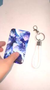 Game Kyryll Chudomirovich Flins Portable ID Card Credit Badge Holder Wallet Keychain Bus Cards Cover kids gift