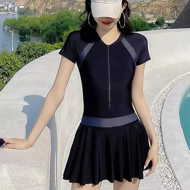 Switching%20contrasting%20swimsuit%20women%20with%20chest%20pad%20safety%20pants%20conjoined%20swimsuit%20-%20Image%202