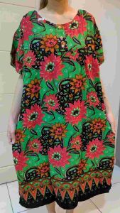 ALADDIN BATIK DRESS WOMEN FREE SIZE