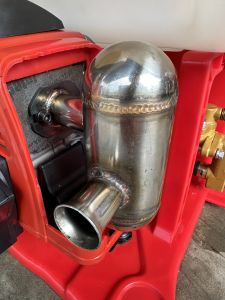 ท่อไอเสียซิ่งเครื่องพ่นยา 767 ท่อแต่งเครื่องพ่นยา ท่อดังสนั่นลั่นทุ่ง แถมฟรีสติ๊กเกอร์ซิ่ง