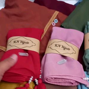 TERBARU !! JILBAB SEGI EMPAT BELLA SQUARE TASSEL