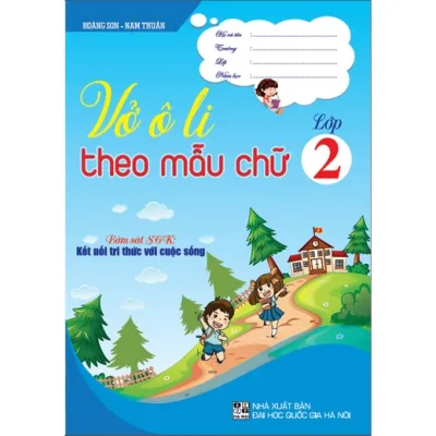 SÁCH - Vở ô li theo mẫu chữ lớp 2 (Kết nối tri thức với cuộc sống)