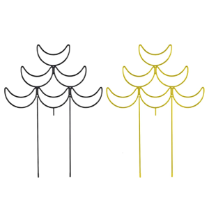 Kim loại Vườn Cổ phần trellis cho chậu vườn trellis cho leo núi Stackable trellis trong nhà ngoài trời