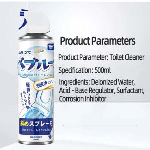 Toilet cleaner  Foam cleaning Toilet and bathroom cleaning for scale removal Glass scale cleaning