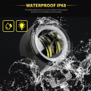 Universal Heavy Duty Car AngelEyes LED Foglight for Avanza Mirage Vios Gen3 Angel Eye Fog Lamp Best Light for Cars Motorcycles Trucks Emergency Light Angel Eye