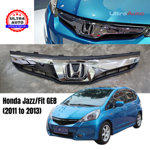 Honda Jazz/Fit (2011 to 2013) OEM RS Front Grill Grilles with Logo Emblem 2011 2012 2013
