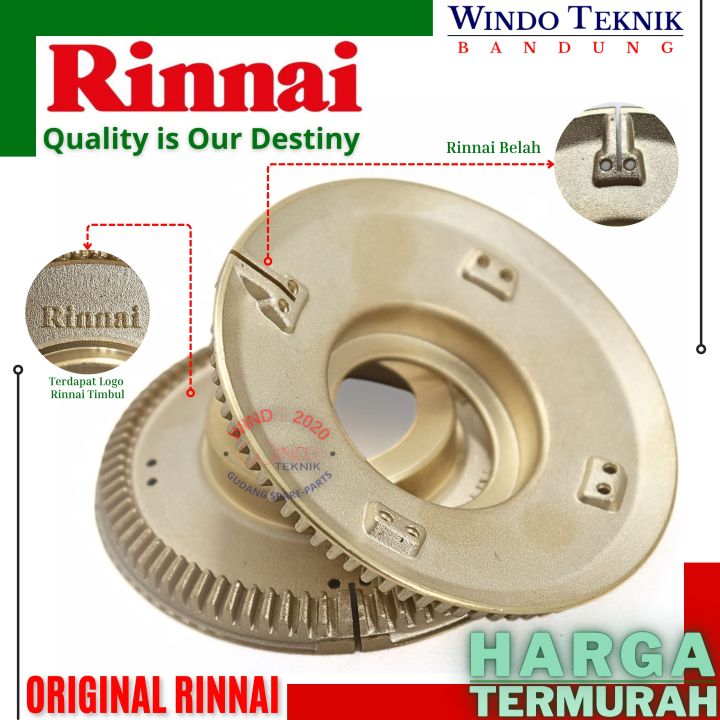 BURNER KOMPOR RINNAI BELAH ORIGINAL | BARNER KUNINGAN KOMPOR RINAI KANAN BESAR BELAH | KUNINGAN RING API RINNAI BURNER KOMPOR RINNAI BELAH ORIGINAL | KUNINGAN KOMPOR RINNAI BESAR ORI | BARNER KOMPOR RINNAI KANAN BESAR BELAH