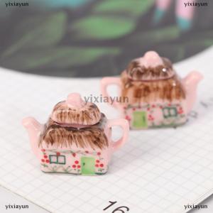 [COD] yixiayun Lovely Porcelain Cup Water Kettle Tableware 1/12 Miniature Dollhouse Kitchen Toy