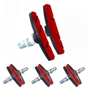 1 pair of mountain bike road bike V brake pads black bicycle brake shoes