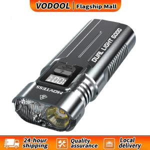 ไฟหน้ารถมอเตอร์ไซค์ LED ชาร์จไฟได้ 4 โหมด กันน้ำ ทนทาน เหมาะสำหรับการขับขี่ในเวลากลางคืน