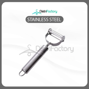 Multifunctional Kitchen Stainless Steel Double-Headed Peeler Vegetable and Fruit Scraper