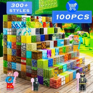 （Super Fan) 25/50100/200pcs Magnetic Blocks Building DIY Variety Magnet Cube Building Block Toys Educational Toys