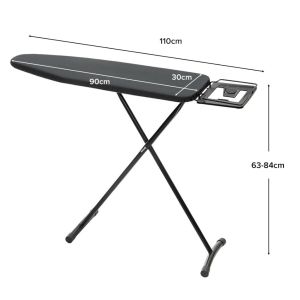 (JIJI SG) HOMZ Standing Ironing Board with Iron Rest -  (Height Adjustable)