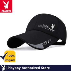 PLAYBOY Outdoor Leisure Sunscreen Baseball Cap Fashion Mens Hat Sports Outdoor Shading Sports Mens Korean Hat