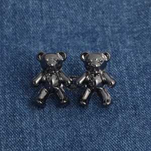 Kancing Jeans Pengecil Lingkar Pinggang Kancing Karakter Beruang