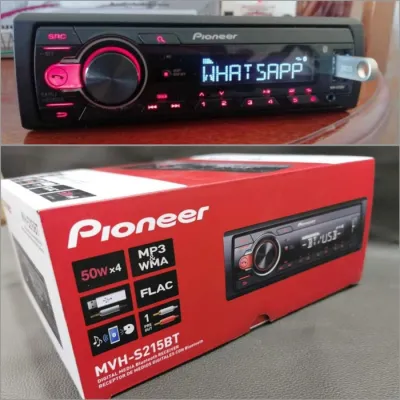 Pioneer MVH-S215BT Single Din USB AUX BT FLAC Android Music