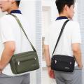 SUPERINN MALAYSIA Sport Waist For Man and Woman Handbag Zip Big Crossbody Bag Sling Beg Mens multifunctional simple crossbody Lelaki large capacity Oxford cloth shoulder bag fashionable business men. 